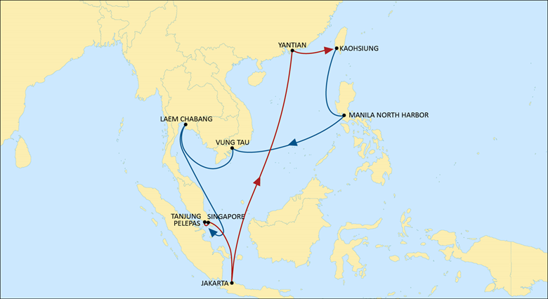 MSC将于7月21日从新加坡港口开始使用TG雅典娜集装箱船提供更新后的Malyndo服务
-白俄罗斯