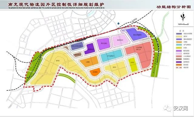 扩大至12.16平方公里！南充现代物流园最新规划出炉