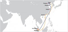 CSS1和CSS2将直接连接中国多个港口与新加坡、巴生港、槟城和巴西古当港
-海运