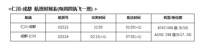 韩亚航空已恢复三条中韩航线（附图）
-不莱梅哈芬海运费
