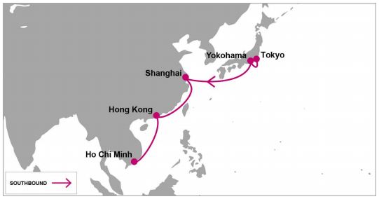  JCV将是首条从上海直航至胡志明的航线
-整柜海运