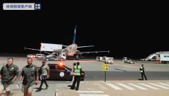 图:纳米比亚首都温得和克机场 来源:央视新闻客户端 当地媒体报道
-空运的