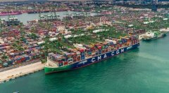 CMA CGM Jacques Saad号在离开新加坡时货运量达到了20723TEU
-上海货运