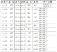 海南航空将坚守安全飞行进口用品