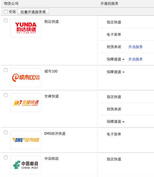 阿里没办法自己建设物流也不能要求商家必须用哪家物流
-国际海运费查询网站
