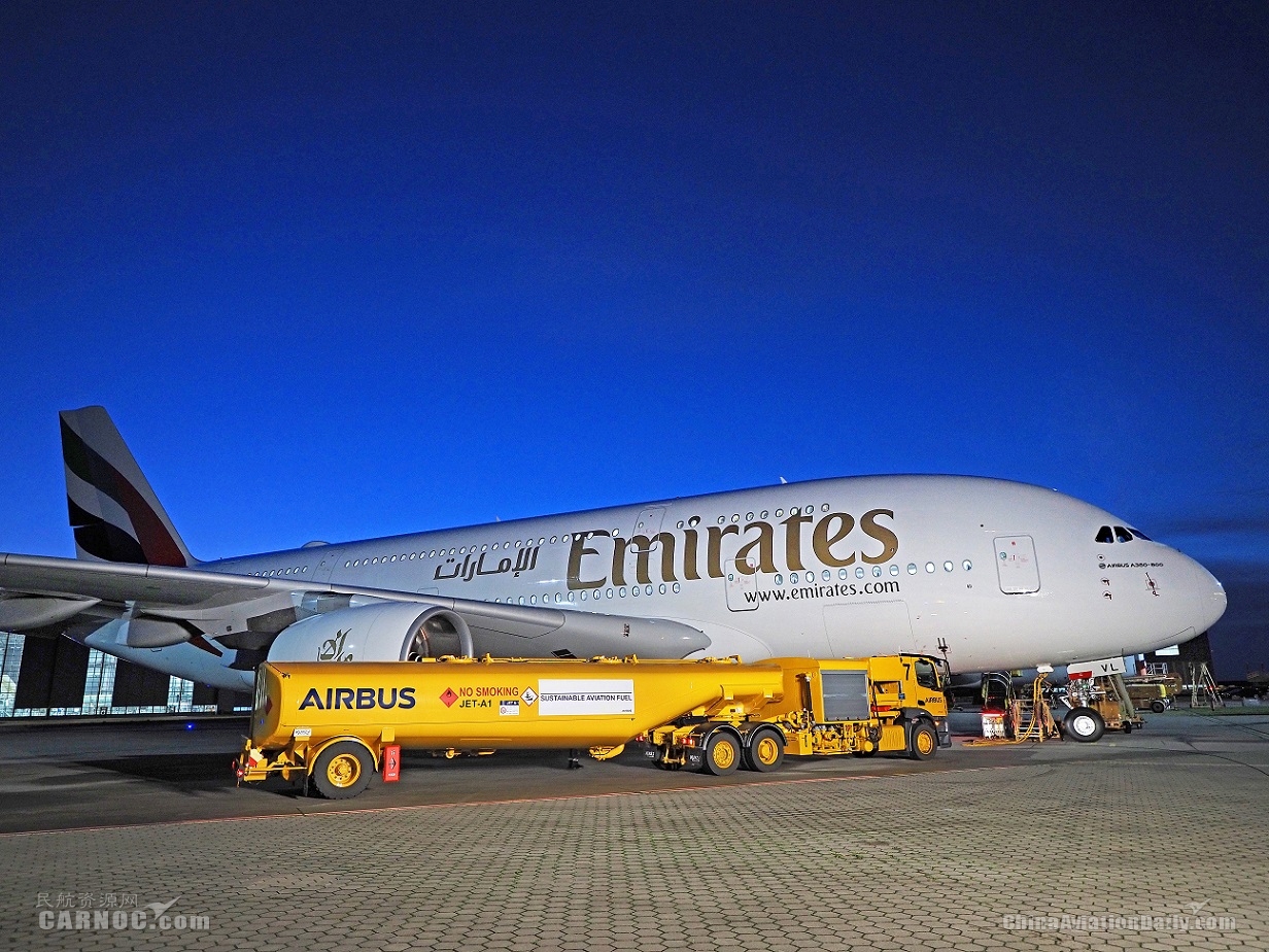 阿联酋航空迎来本月三架待接收A380中首架客机
阿联酋航空供图