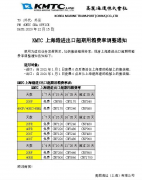 注意！船公司发布超期用箱费费率调整和提箱流程更改通知（附图）
-海运费怎