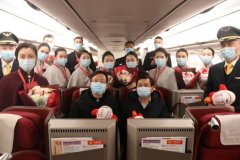 图:中国民航局党组书记、局长冯正霖、海南省海航集团联合工作组组长、集