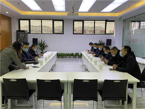 新津区进口冷链食品生产加工企业冷链物流疫情防控工作接受省经信厅督导