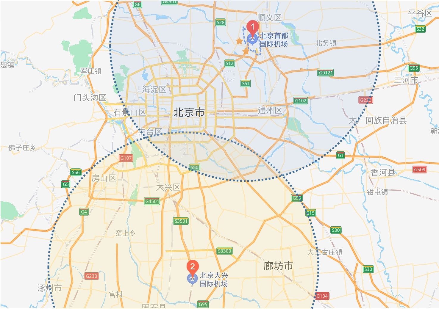 首都机场VS