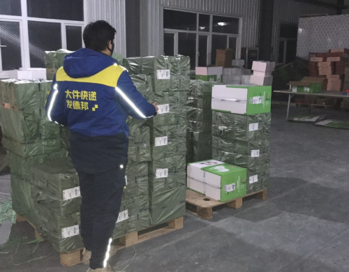 都能安排快递小哥上仓库收件








