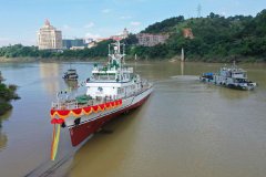 国内首艘自主建造500千伏海底电缆运维船在海口交付使用
-国际物流