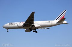  图：法航波音777-200ER飞机资料提 摄影：民航资源网网友“鲸鱼要吃人” 民航资