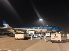 中阿两国就迅速搭建起一架特殊的“空中桥梁”——阿根廷政府批准其国营的阿