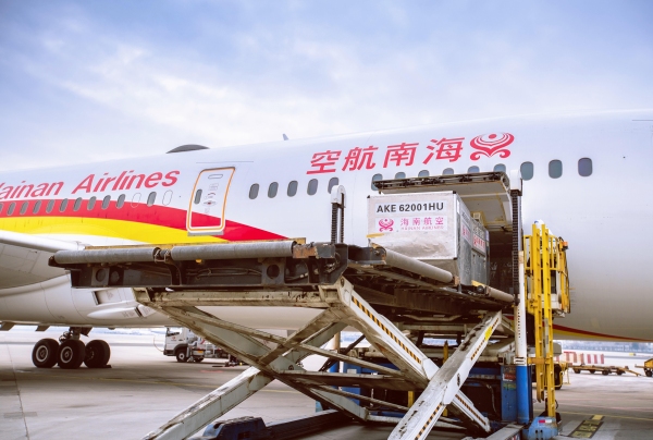 海航货运助力海南航空顺利完成援助圭亚那疫苗运输