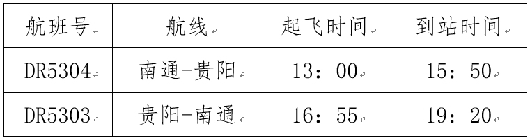 标志着瑞丽航空南通=贵阳航线顺利首航
-国际空运