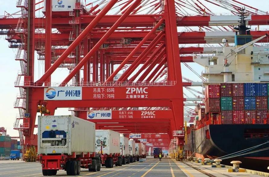  外贸班轮航线突破120条 一带一路的国际关键形成 十三五是广州港团体开放不止-深圳物流