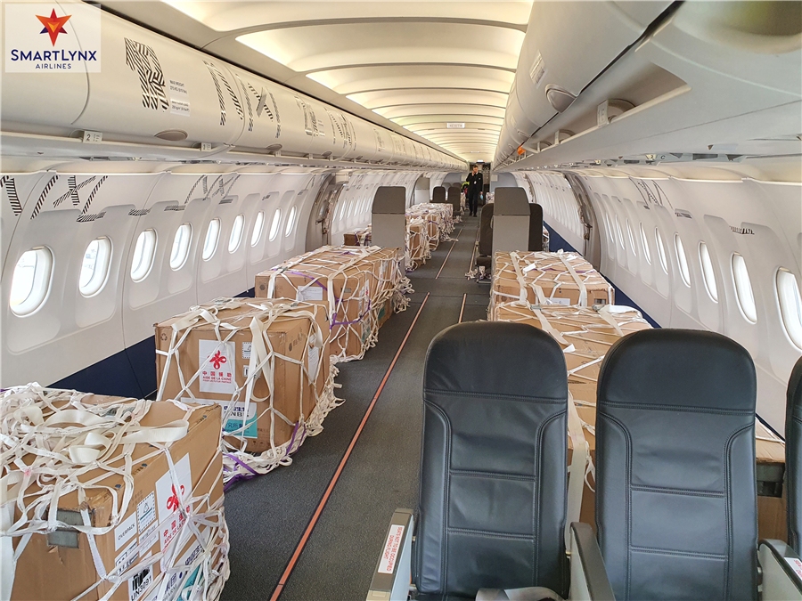 山猫航空改装两排挤客A321，助力新冠疫苗运输