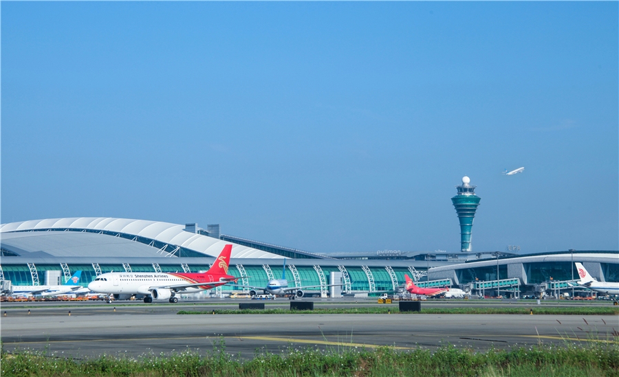 广州白云机场正面图片图片